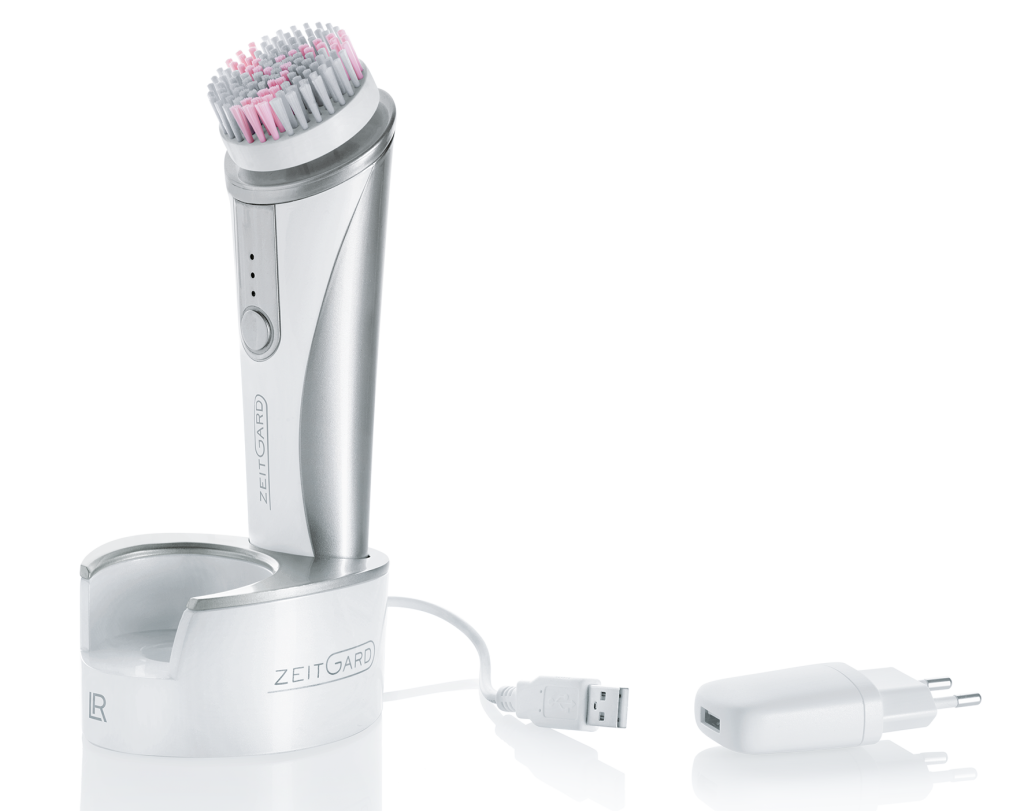 LR Zeitgard Cleansing Device mit Ladestation und USB Kabel